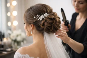 Bridal Hair Styling Doha for Your Wedding Day