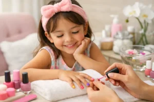 Kids Nail Services Qatar for Happy Little Hands