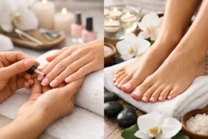 Manicure and Pedicure in Doha for Polished Hands and Feet